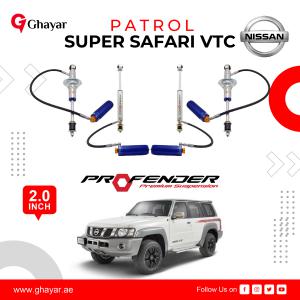 Profender 2.0 inch external cylinder Nissan patrol super safari VTC